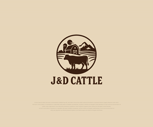 Logo Design by Designzz. for M2 Cattle LLC | Design: #35197765