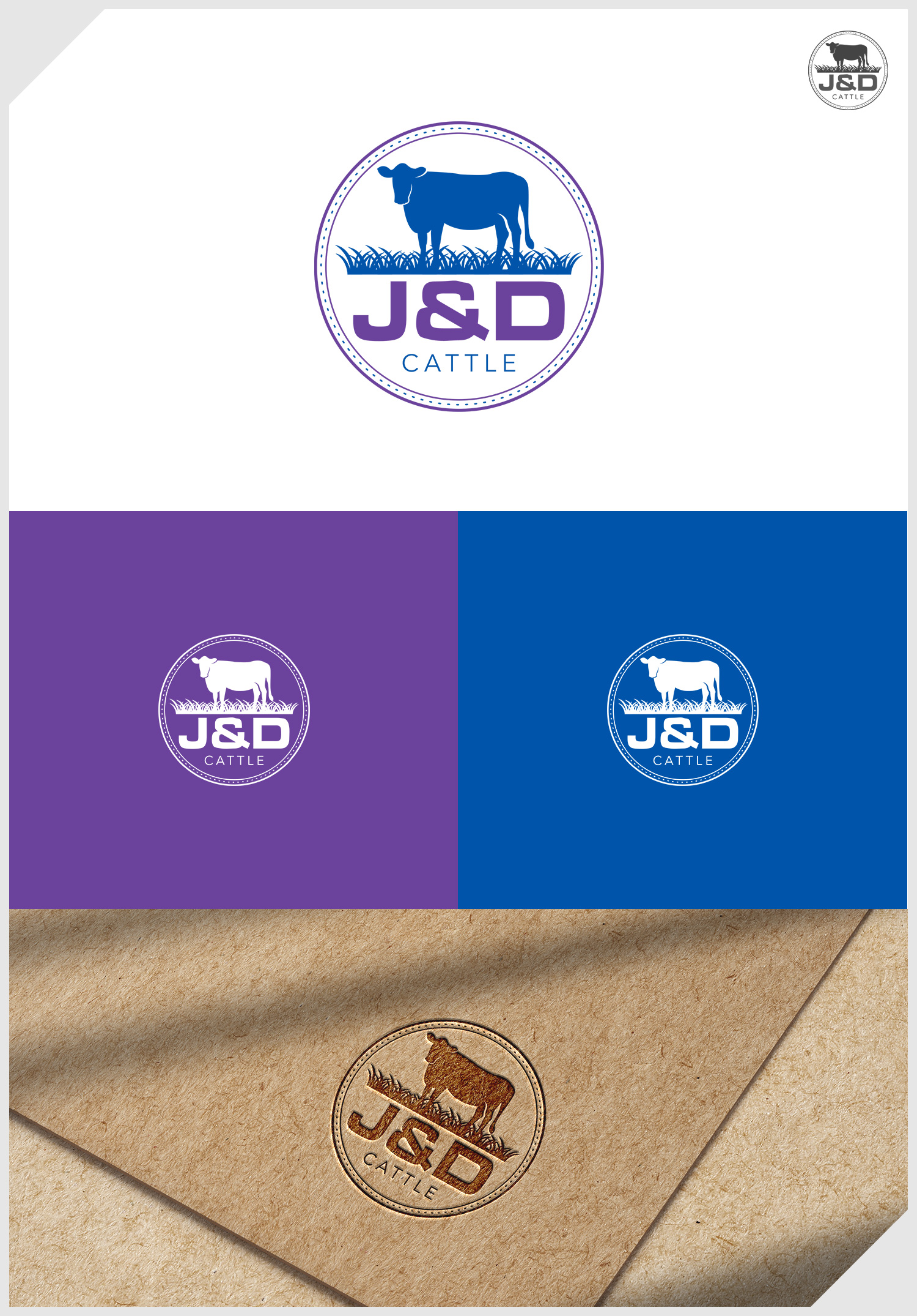 Logo-Design von IDesign1606 für M2 Cattle LLC | Design #35223240