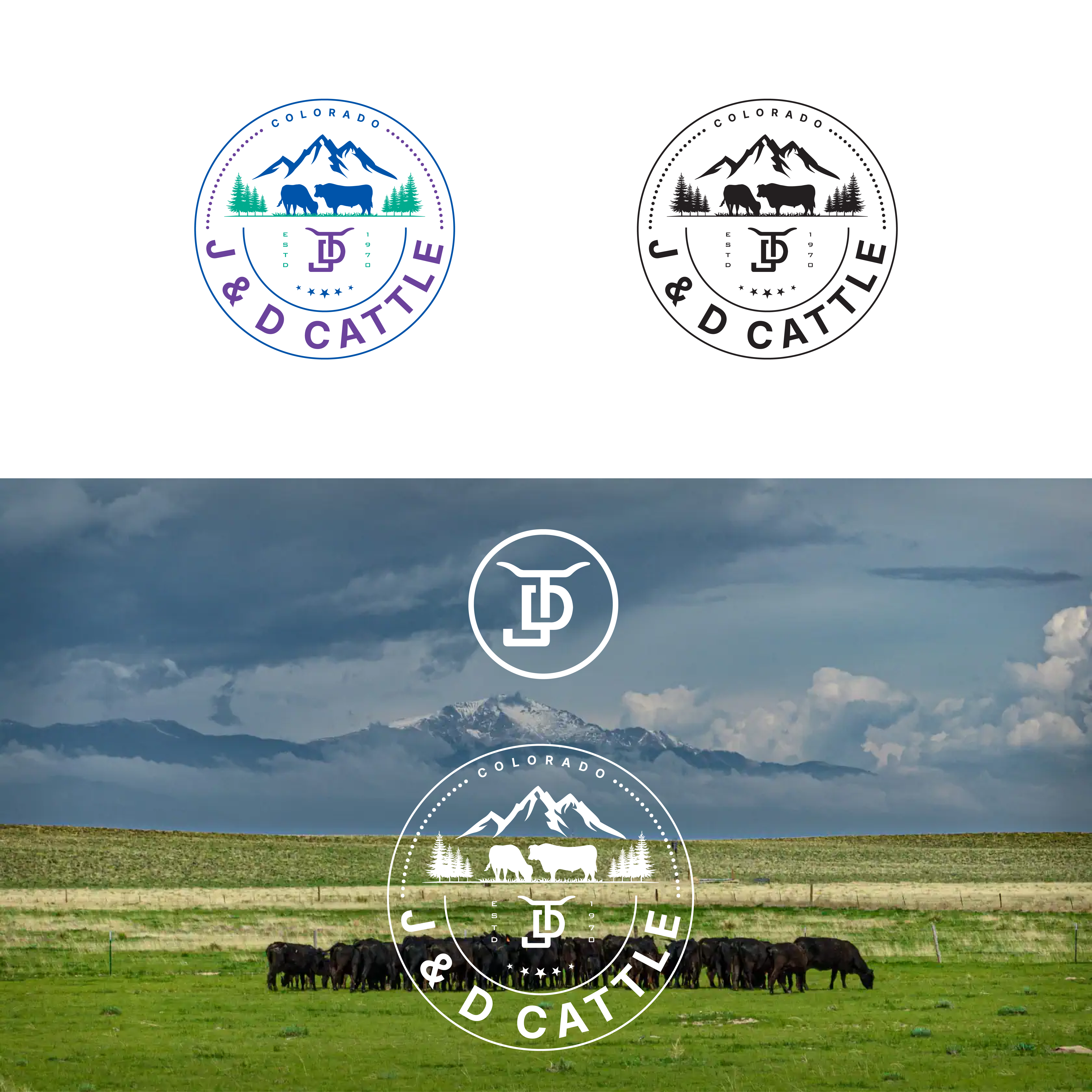 Diseño de Logo por TDAC para M2 Cattle LLC | Diseño #35201960