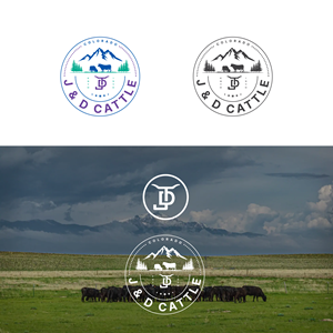 Logo Design by TDAC for M2 Cattle LLC | Design: #35201999