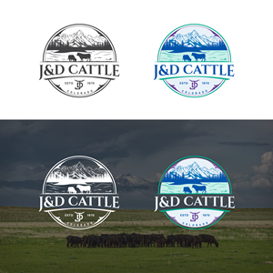 Logo Design by TDAC for M2 Cattle LLC | Design: #35228644