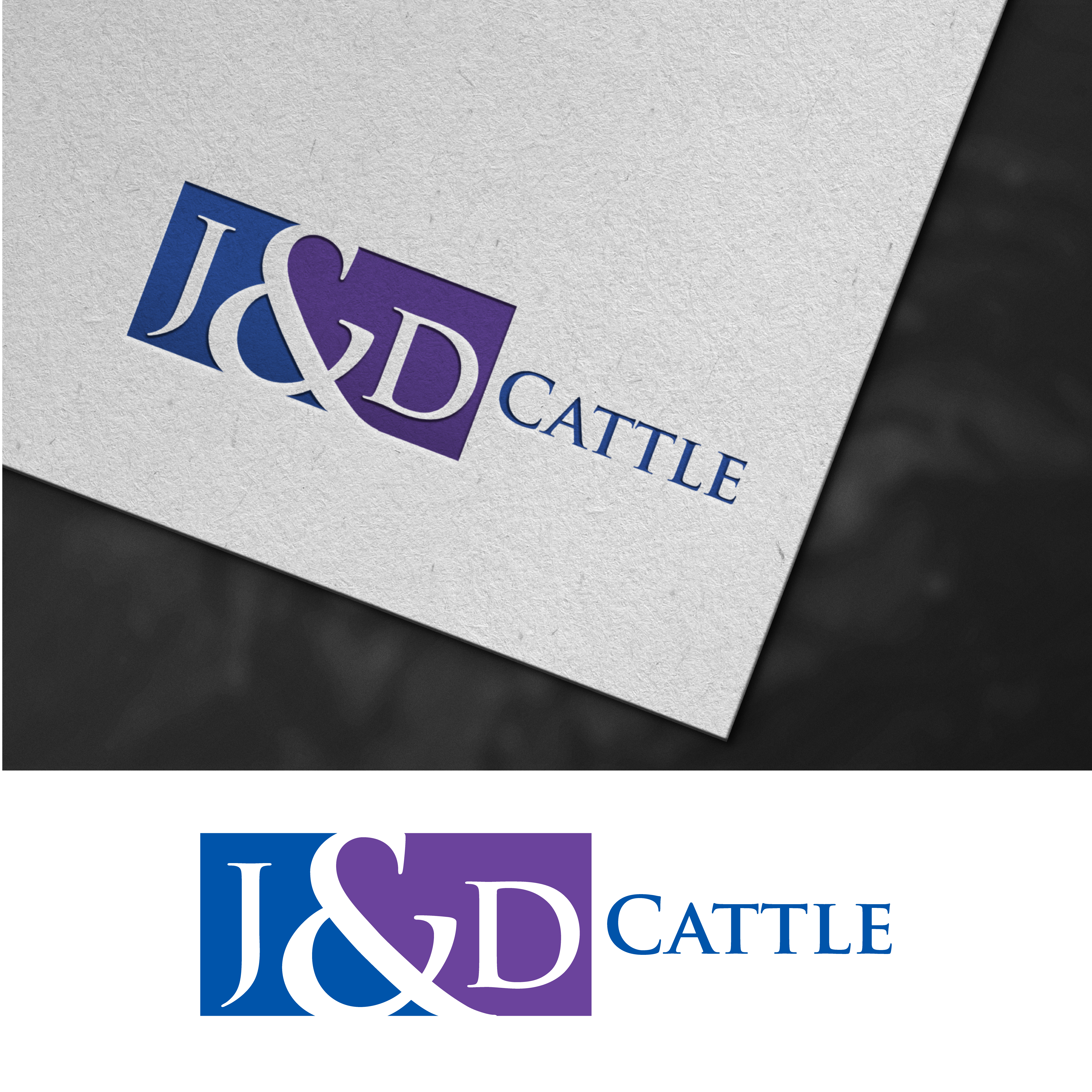 Logo Design by AKTech for M2 Cattle LLC | Design #35203766