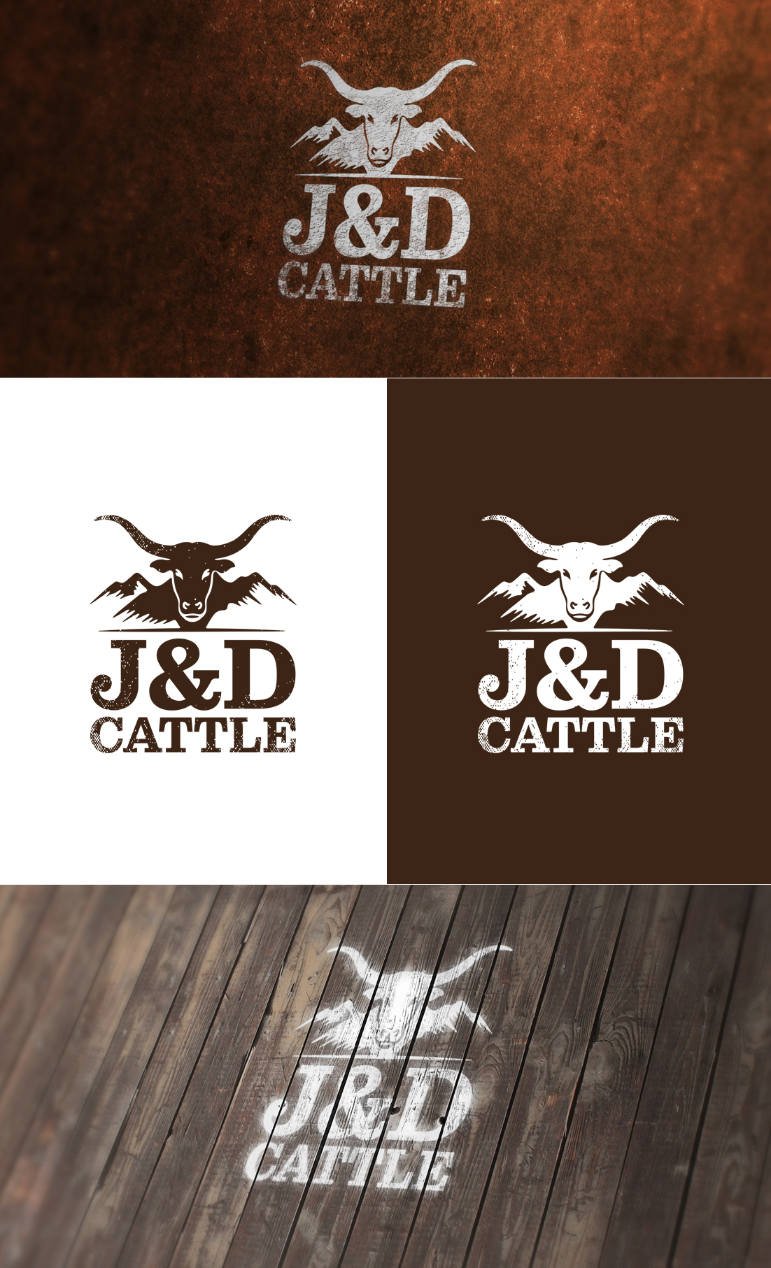 Logo Design by GLDesigns for M2 Cattle LLC | Design #35200774