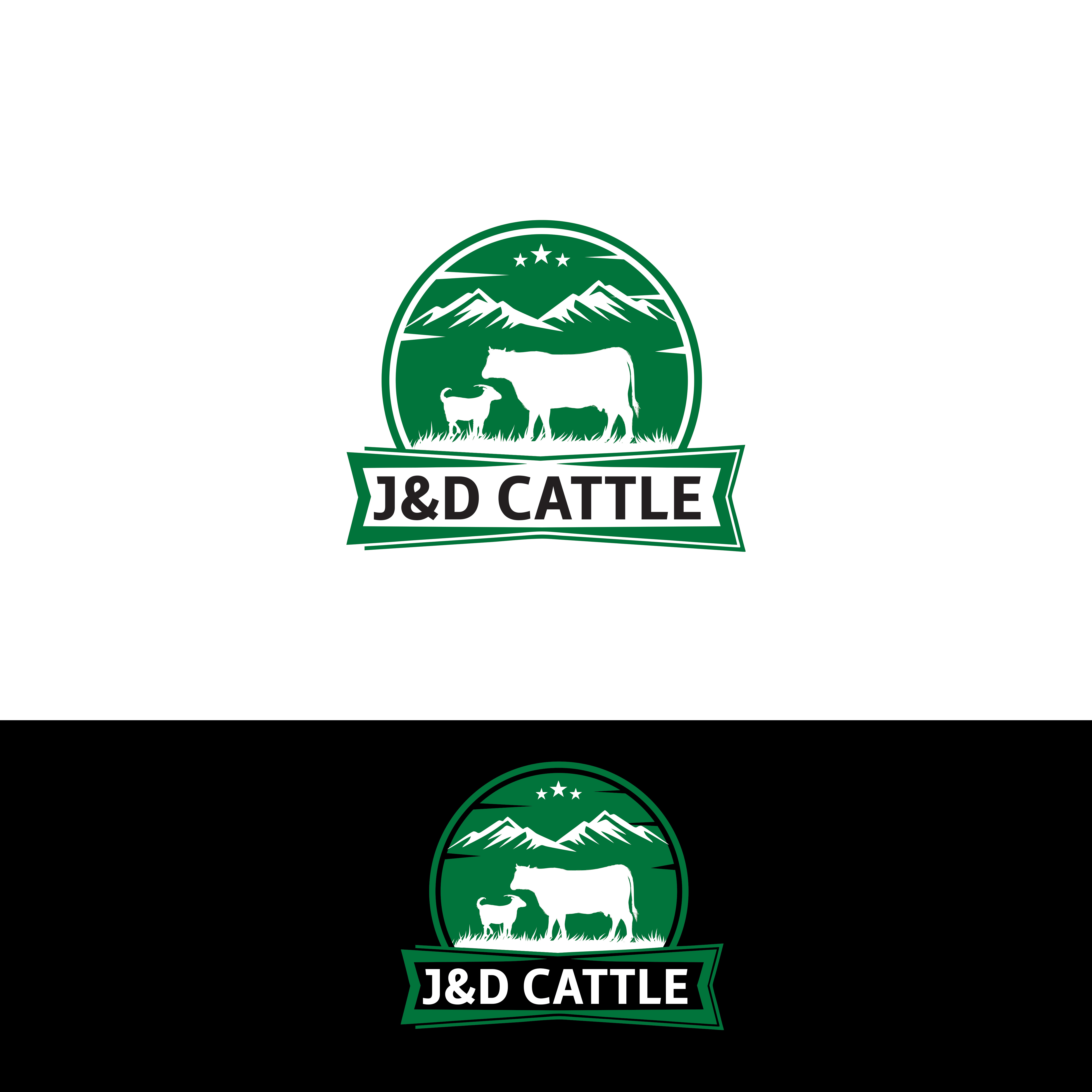 Logo Design by 4AD for M2 Cattle LLC | Design #35238409