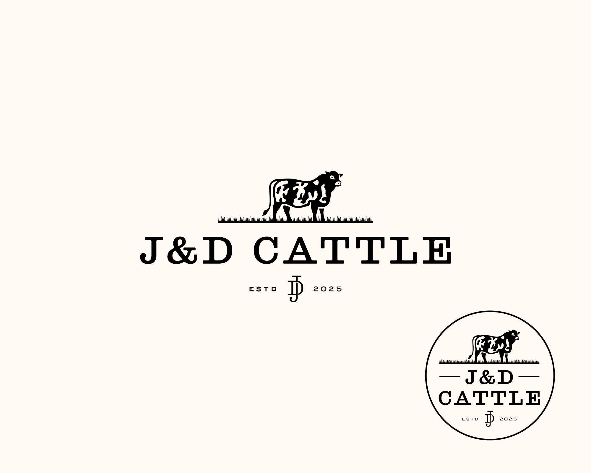 Logo Design by AlexMorisseau for M2 Cattle LLC | Design #35223243