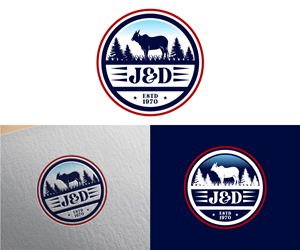 Logo Design by Ansh Design for M2 Cattle LLC | Design: #35204458