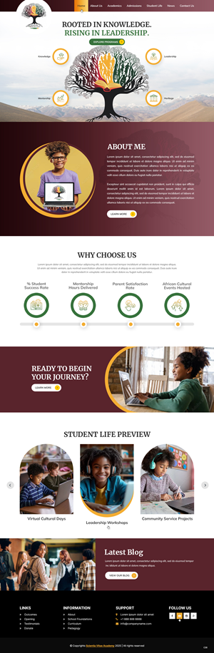 Web Design by pb for Inkwell Publishing LLC | Design: #35206283