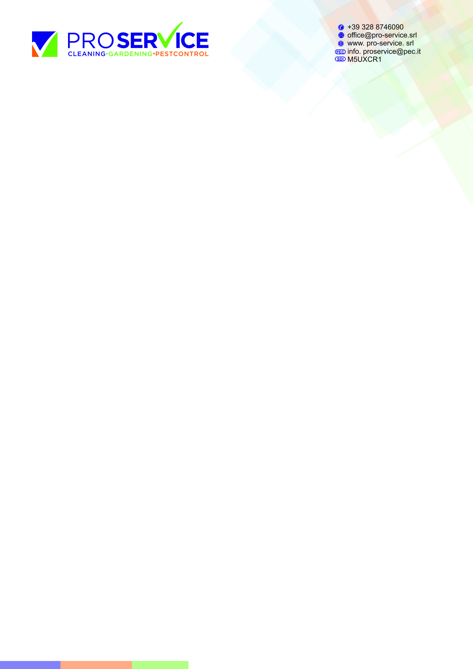 Stationery Design by NJB for ProService | Design #35272525