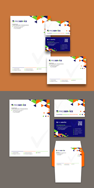 Stationery Design by ArtHive for ProService | Design: #35202094