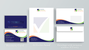Stationery Design by DesignerShahadat for ProService | Design: #35199717