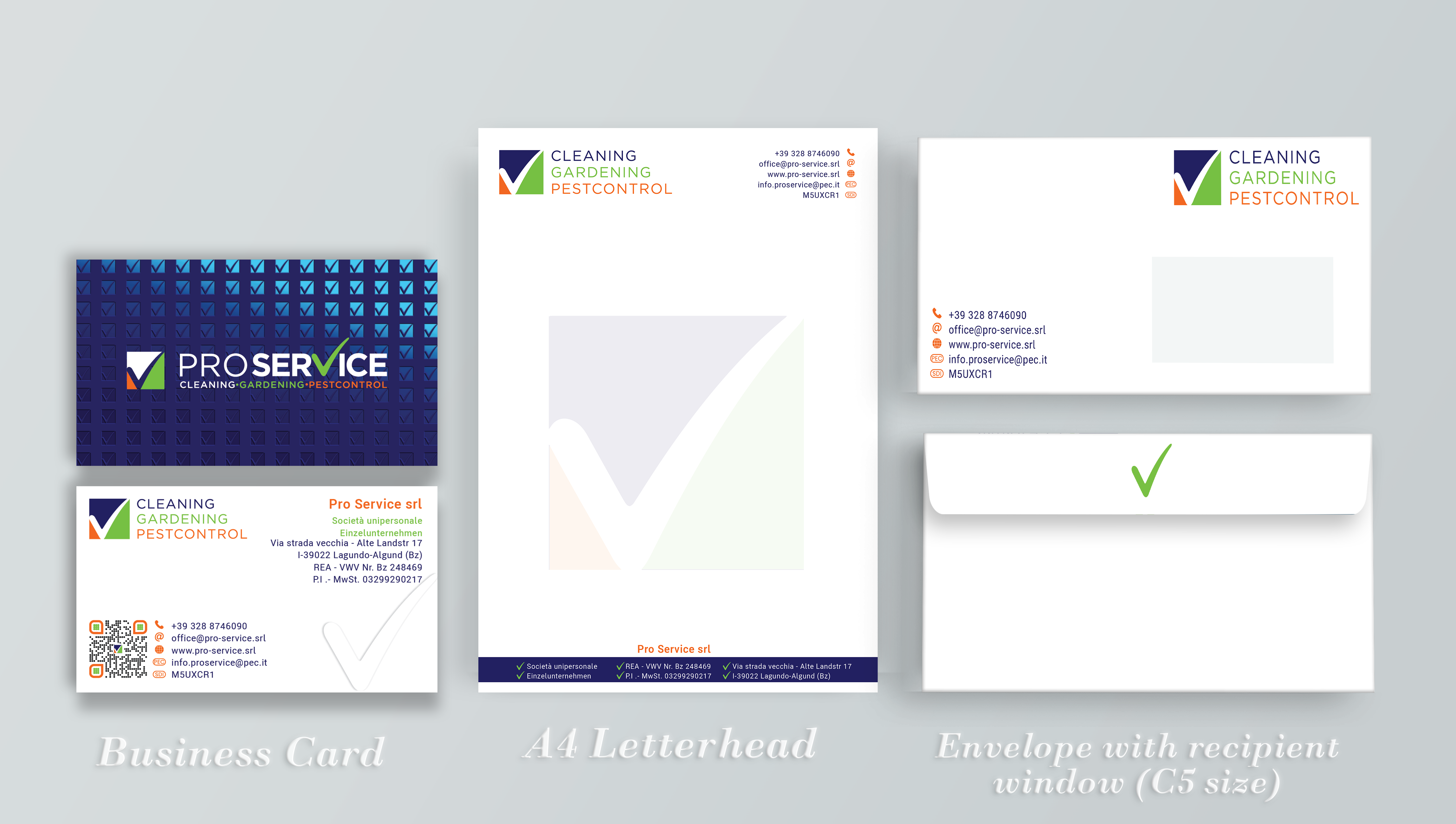 Stationery Design by DesignerShahadat for ProService | Design #35205054