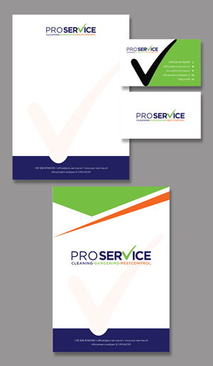 Stationery Design by YourLogoMaster for ProService | Design: #35218439