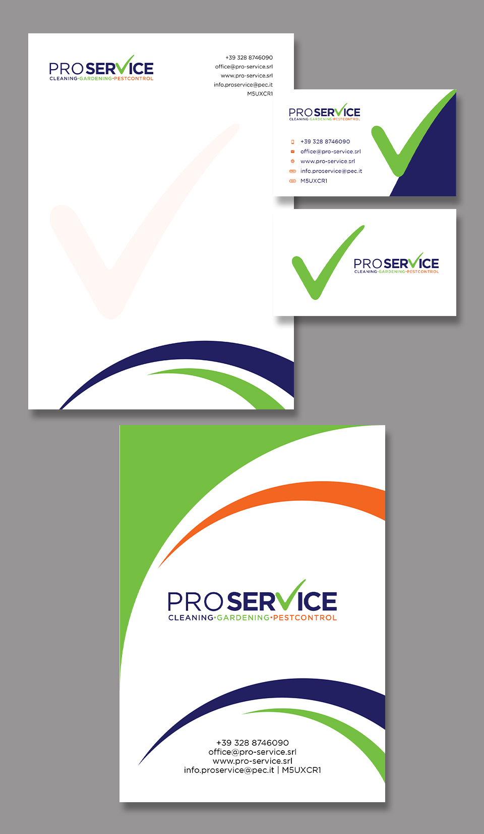 Stationery Design by YourLogoMaster for ProService | Design #35218440