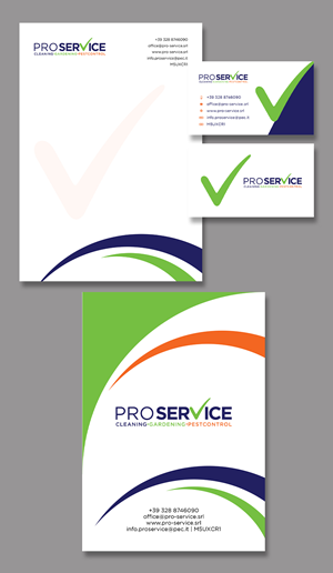Stationery Design by YourLogoMaster for ProService | Design: #35218440