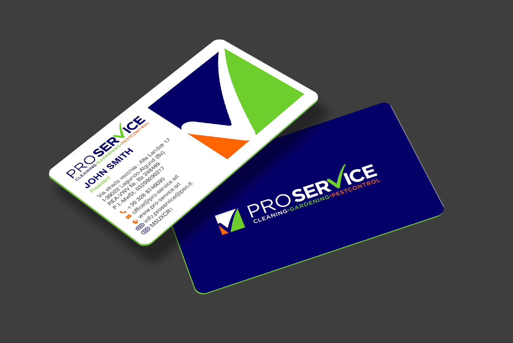 Stationery Design by chandrayaan.creative for ProService | Design #35216228