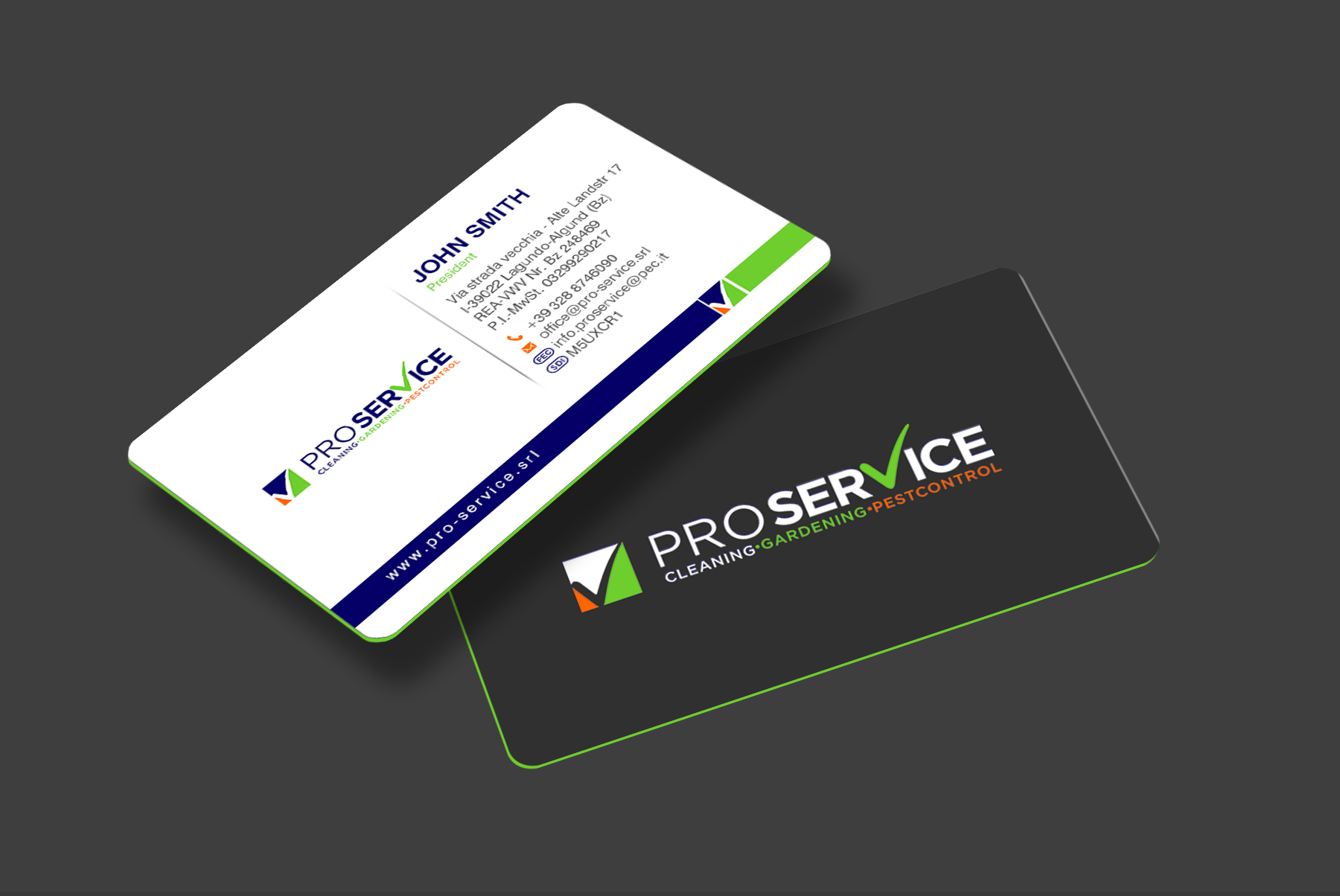 Stationery Design by chandrayaan.creative for ProService | Design #35216229
