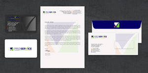 Stationery Design by chandrayaan.creative for ProService | Design: #35218822