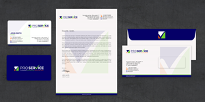 Stationery Design by chandrayaan.creative for ProService | Design: #35218823