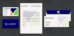 Stationery Design by chandrayaan.creative for ProService | Design: #35218825