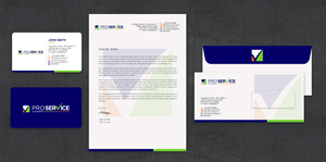 Stationery Design by chandrayaan.creative for ProService | Design: #35218828