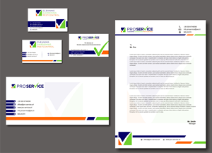 Stationery Design by Soul Light for ProService | Design: #35227581