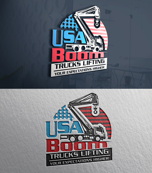 Logo-Design von 24ksunny für New York Boom Trucks Inc | Design: #35201075