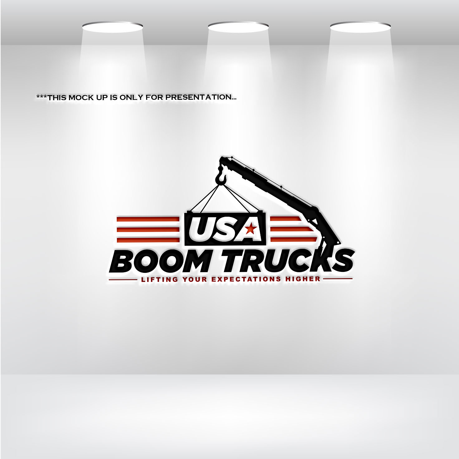 Logo-Design von jonkonrad für New York Boom Trucks Inc | Design #35206386