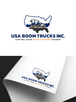 Logo-Design von Fezy Design Studio für New York Boom Trucks Inc | Design: #35199562