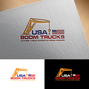 Logo Design by ax design2 for New York Boom Trucks Inc | Design: #35199575
