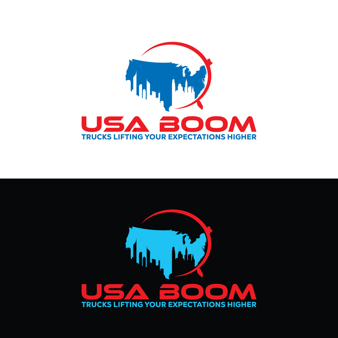 Logo Design by Md Nurullah 1 for New York Boom Trucks Inc | Design #35229395
