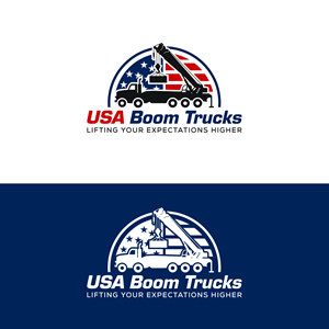 Logo Design by M Art & Design for New York Boom Trucks Inc | Design: #35201226