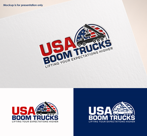 Logo Design by M Art & Design for New York Boom Trucks Inc | Design: #35201321