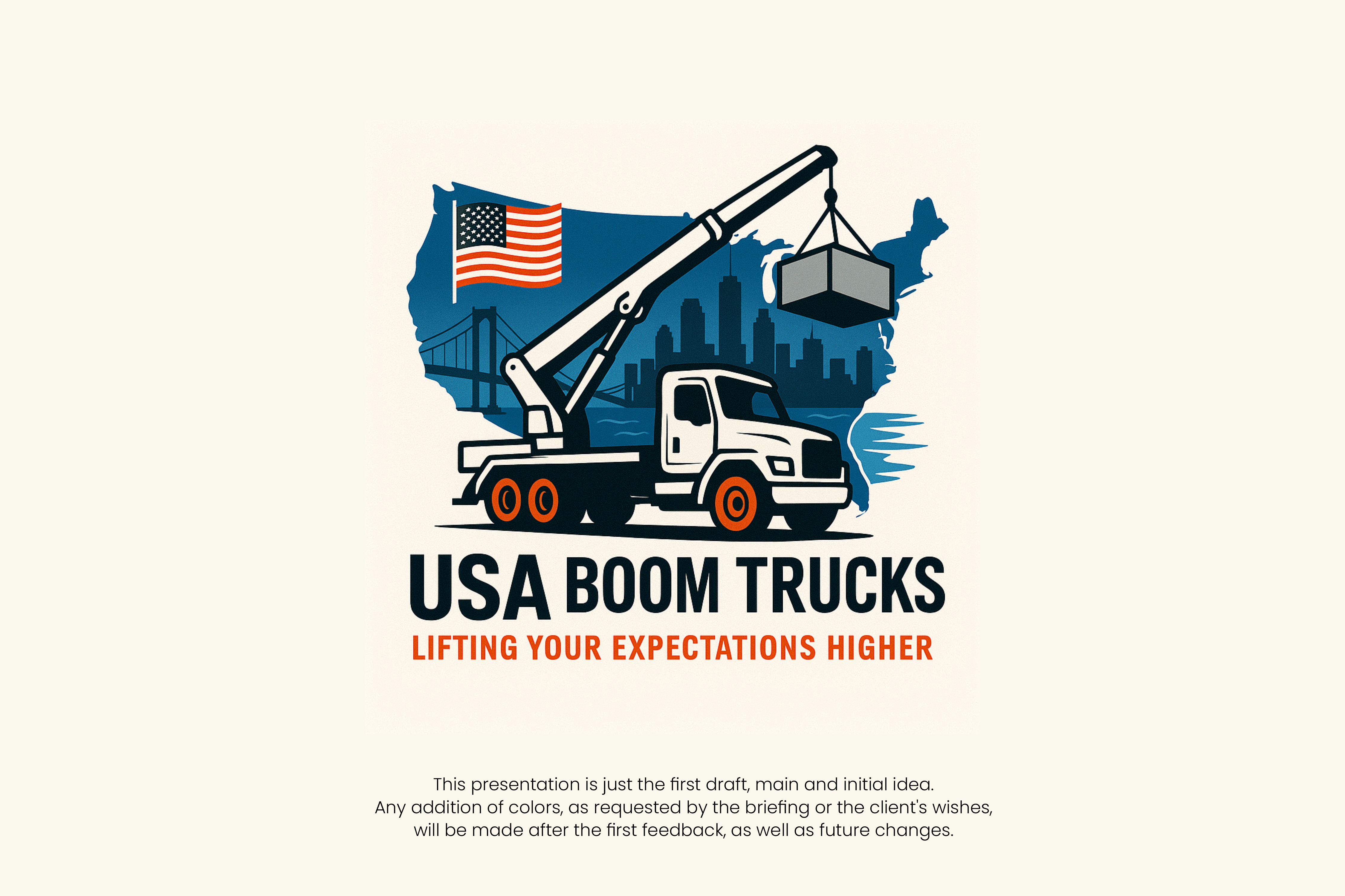 Design de Logo par AwesoMind pour New York Boom Trucks Inc | Design #35240116