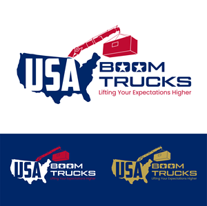 Logo-Design von John Mark Arts für New York Boom Trucks Inc | Design #35199243