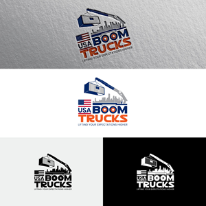 Logo Design by Alex Henry for New York Boom Trucks Inc | Design: #35201462