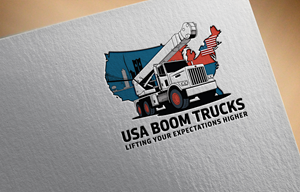 Logo-Design von bute für New York Boom Trucks Inc | Design #35212782