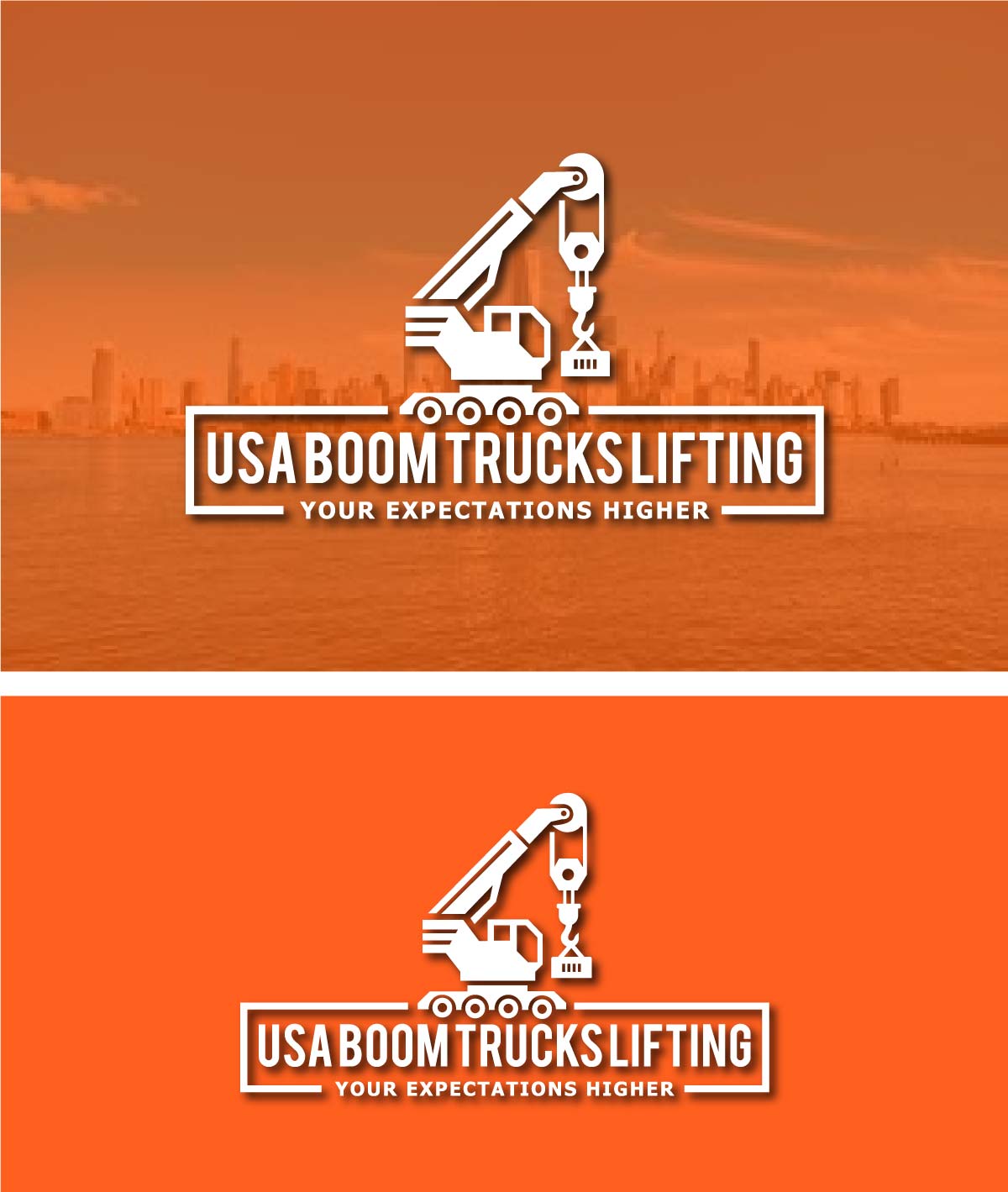 Logo Design by Logo Care. for New York Boom Trucks Inc | Design #35219992