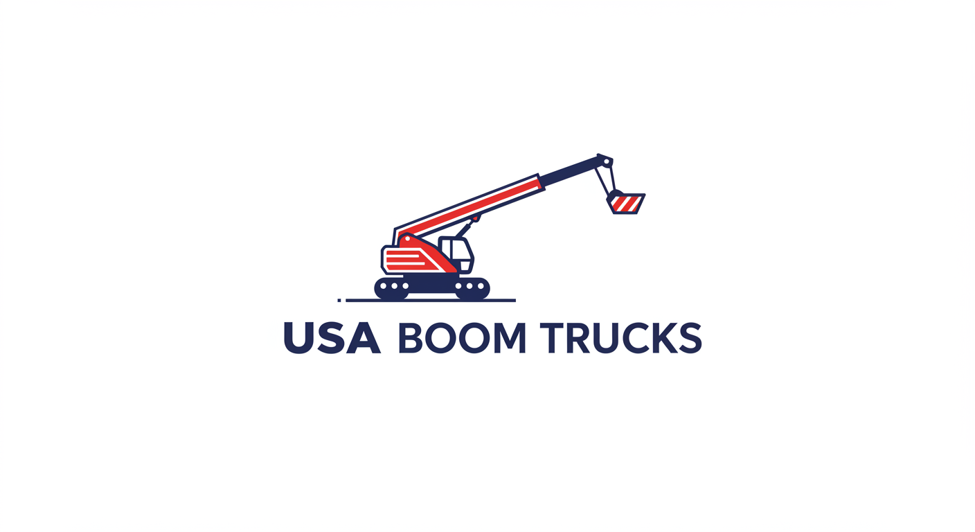 Logo Design by HSL Brain for New York Boom Trucks Inc | Design #35203699