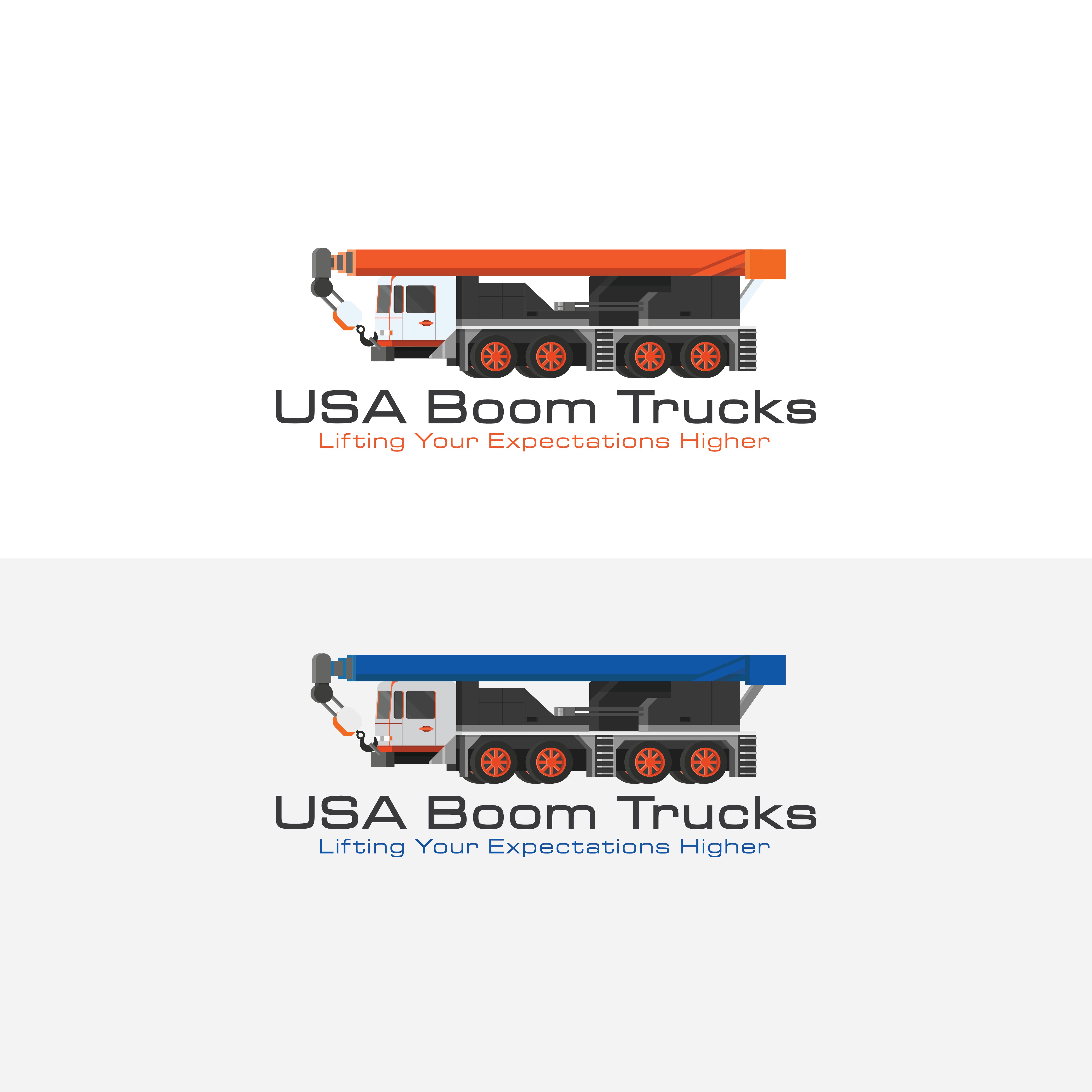 Logo Design by Logo Maker Zone for New York Boom Trucks Inc | Design #35234287