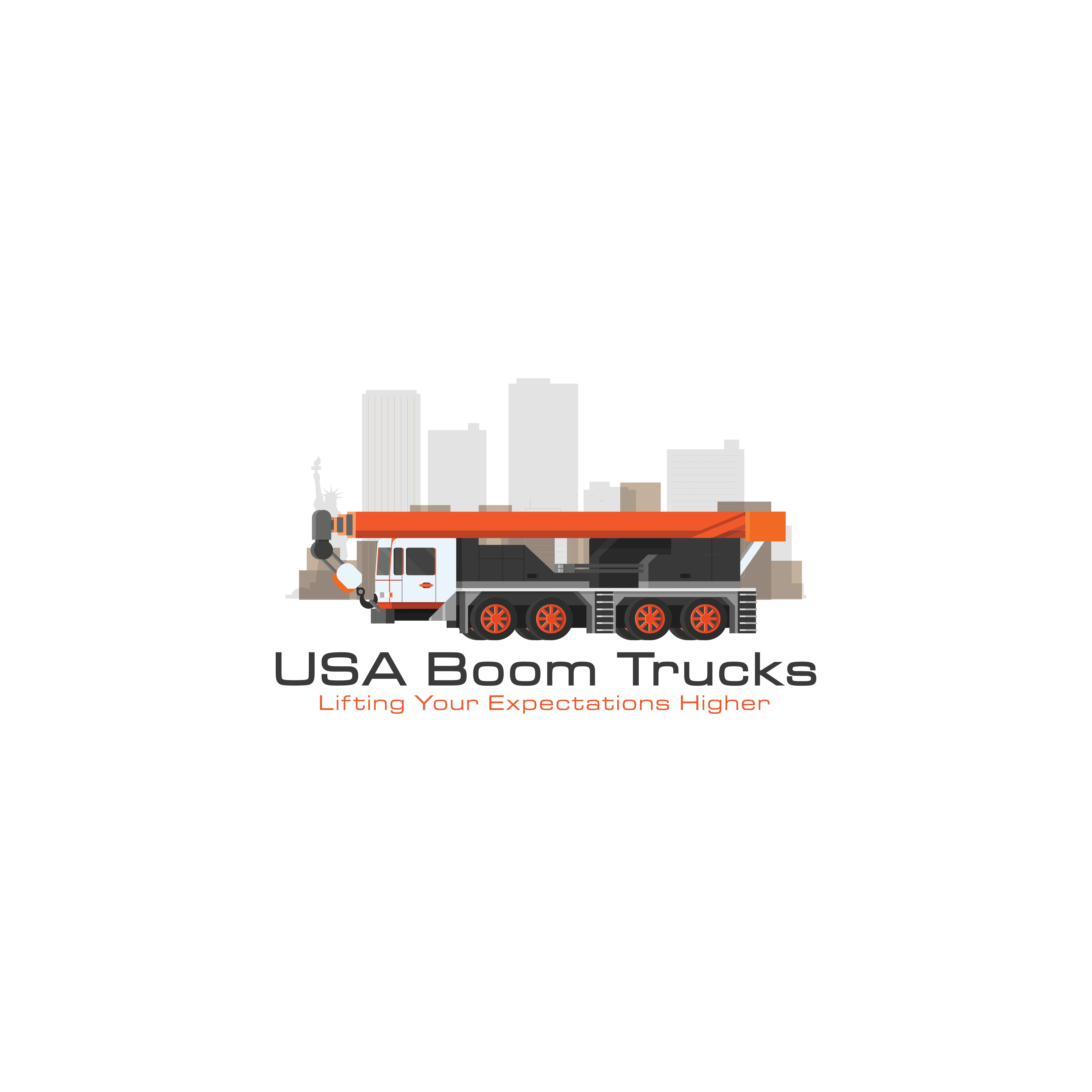 Logo-Design von Logo Maker Zone für New York Boom Trucks Inc | Design #35236396