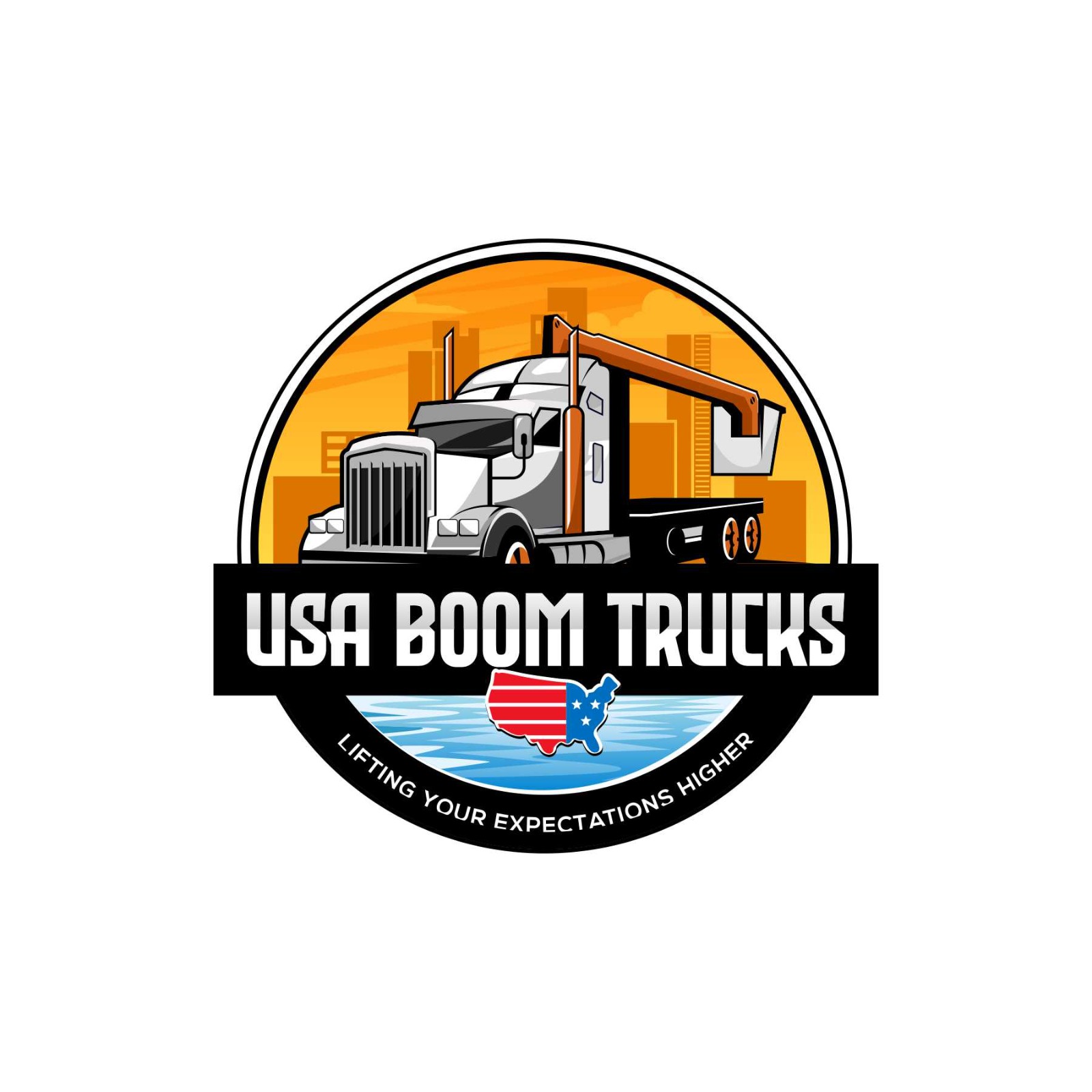 Logo Design by debdesign for New York Boom Trucks Inc | Design #35206351