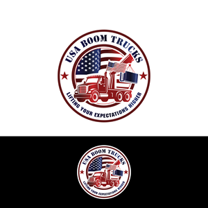 Logo-Design von 4AD für New York Boom Trucks Inc | Design: #35240999