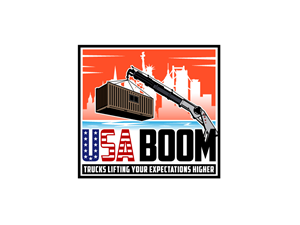 Logo Design by Dream Logo Design for New York Boom Trucks Inc | Design: #35206254
