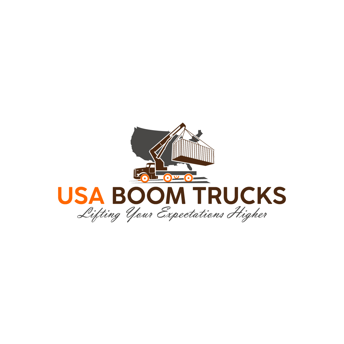 Logo Design by fly  design for New York Boom Trucks Inc | Design #35210067