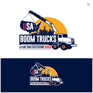 Logo-Design von D_Mantra für New York Boom Trucks Inc | Design #35200486