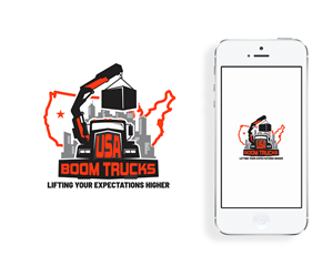 Logo Design by Djamdesign for New York Boom Trucks Inc | Design: #35201798