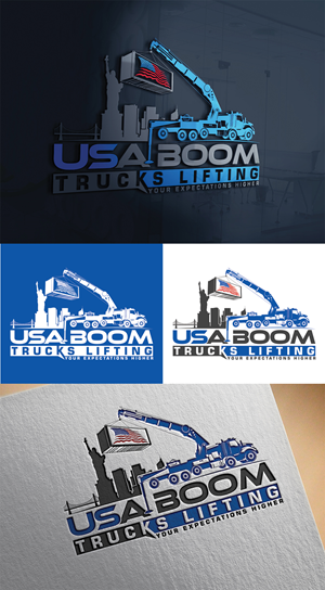 Logo-Design von Imran_me für New York Boom Trucks Inc | Design #35208140