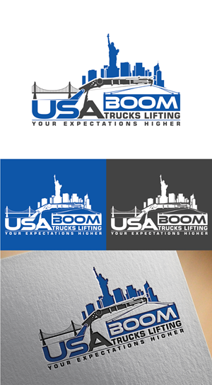 Logo-Design von Imran_me für New York Boom Trucks Inc | Design: #35212842