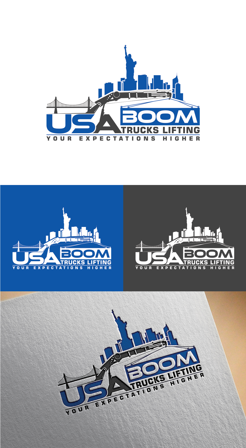 Logo-Design von Imran_me für New York Boom Trucks Inc | Design #35213072