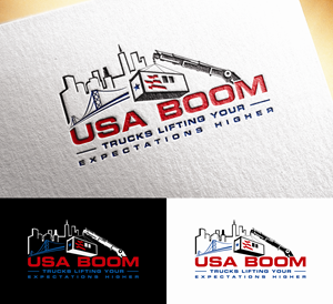 Logo Design by Dot Design 3 for New York Boom Trucks Inc | Design: #35210113